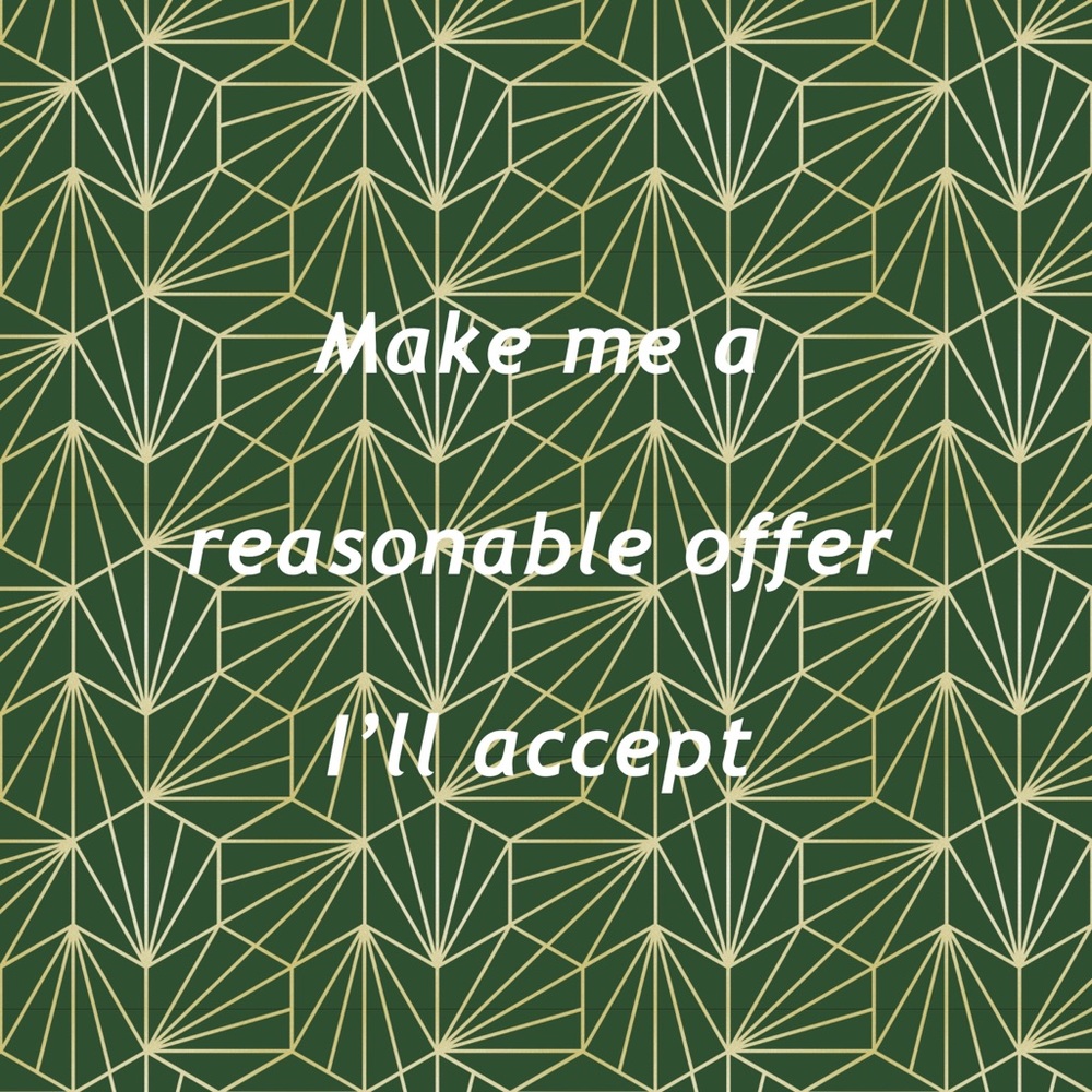 Make me an offer!